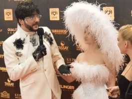 Райские птицы Yanina Couture на Неделе высокой моды в Париже | MARIECLAIRE