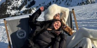 Наши звезды в Куршевеле вместе отдыхают и встречают западных звезд