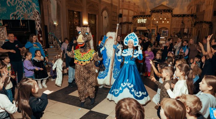 Проводы Деда Мороза в Московском Детском Театре Марионеток: after party Нового года