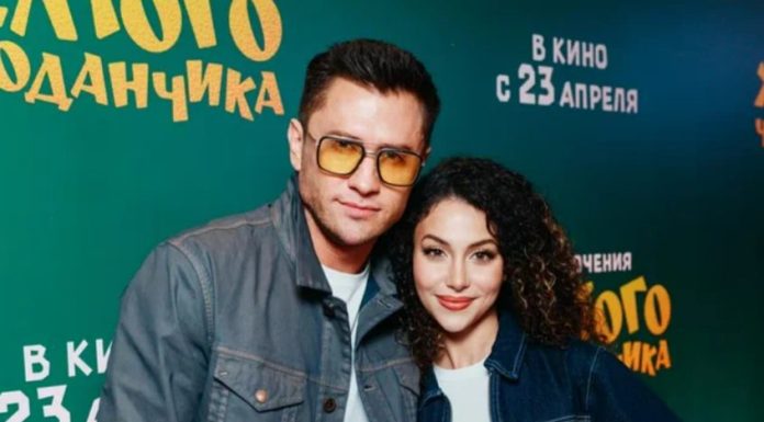 Павел и Зепюр Прилучные, братья Андреасяны, Юлианна Слащева на премьере «Приключения желтого чемоданчика»