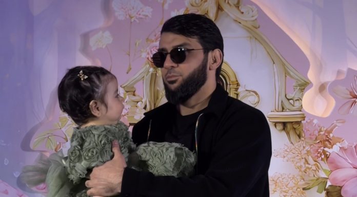 Ислам Итляшев отметил годик дочери с размахом