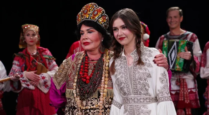 Надежда Бабкина, Ивушка и ансамбль «Русская песня»: репортаж со съемок клипа
