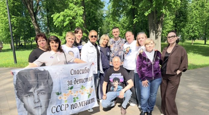 В Брянск приехали артисты, чтобы открыть аллею белых роз Юры Шатунова