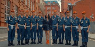 Снежина Кулова представила клип «Спасатели», в котором приняли участие курсанты Академии ГПС МЧС России