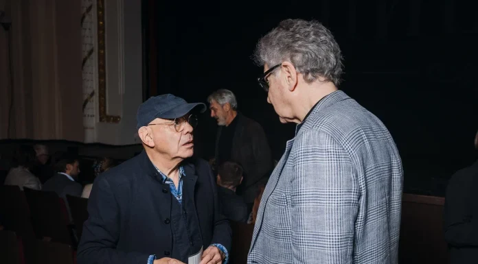 Лиза Боярская, Константин Райкин, Татьяна Брухунова на премьере «Оперы нищих» с Матвеевым в роли Мэкки-ножа